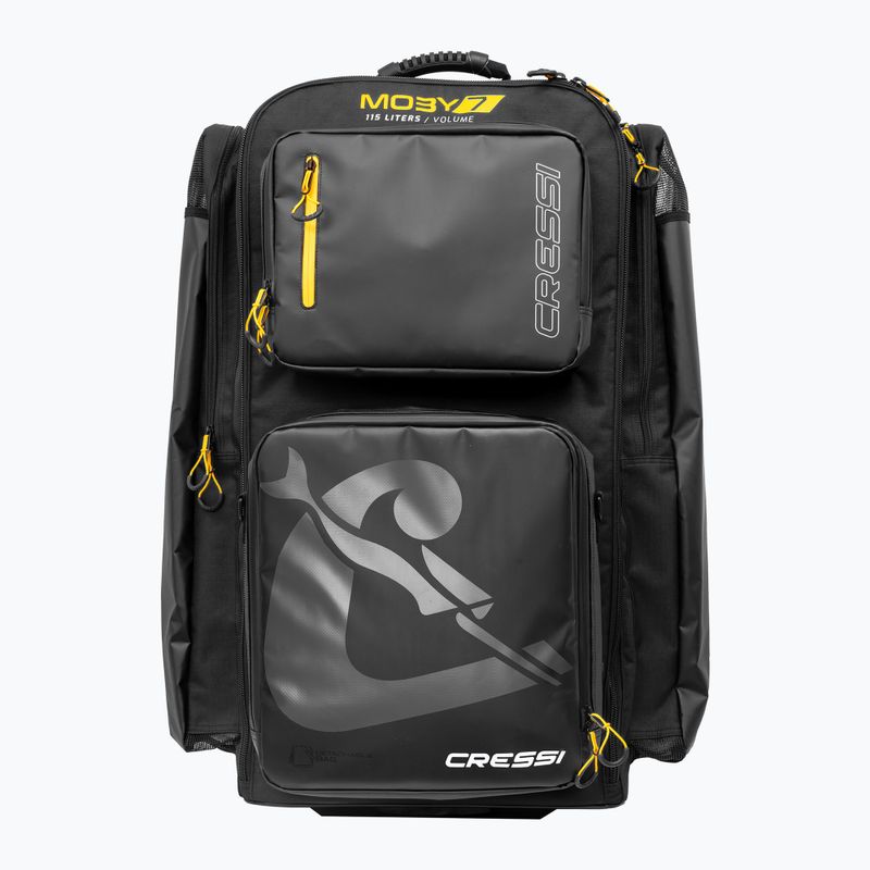 Cestovní taška Cressi Moby 7 115 l black/yellow 2
