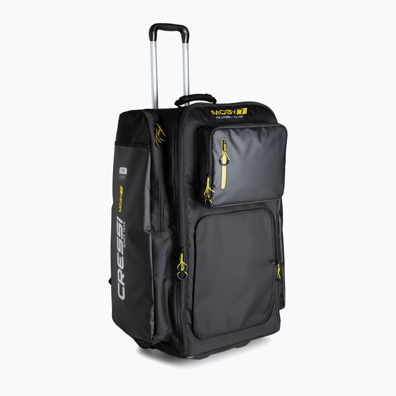Cestovní taška Cressi Moby 7 115 l black/yellow 3
