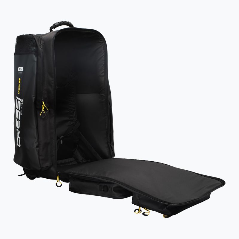 Cestovní taška Cressi Moby 7 115 l black/yellow 7