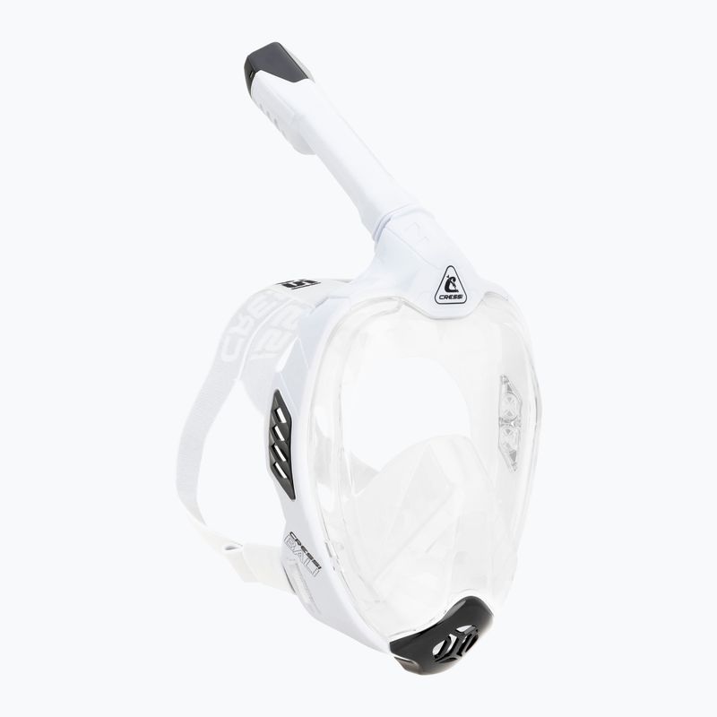 Celoobličejová šnorchlovací maska Cressi Bali Full Face white/black