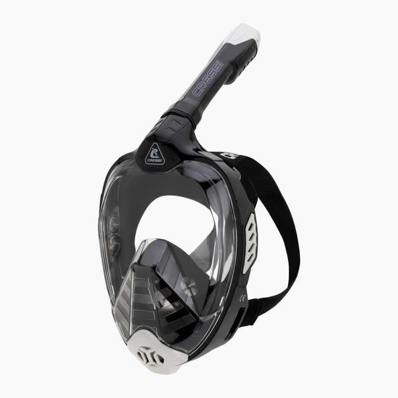 Celoobličejová šnorchlovací maska Cressi Bali Full Face black/grey 3