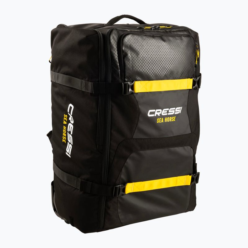 Cestovní taška Cressi Sea Horse 152 l black/yellow