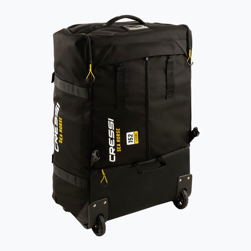 Cestovní taška Cressi Sea Horse 152 l black/yellow 2