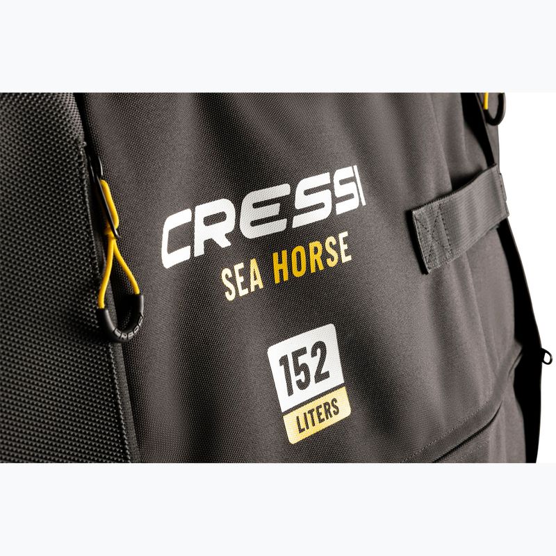 Cestovní taška Cressi Sea Horse 152 l black/yellow 8