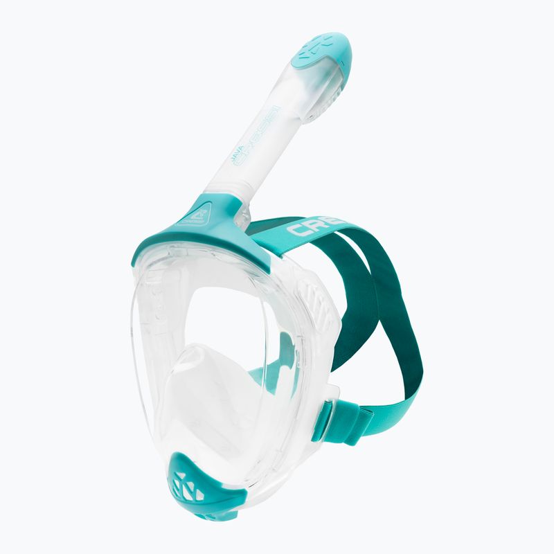 Celoobličejová šnorchlovací maska Cressi Java Full Face clear/aquamarine 2