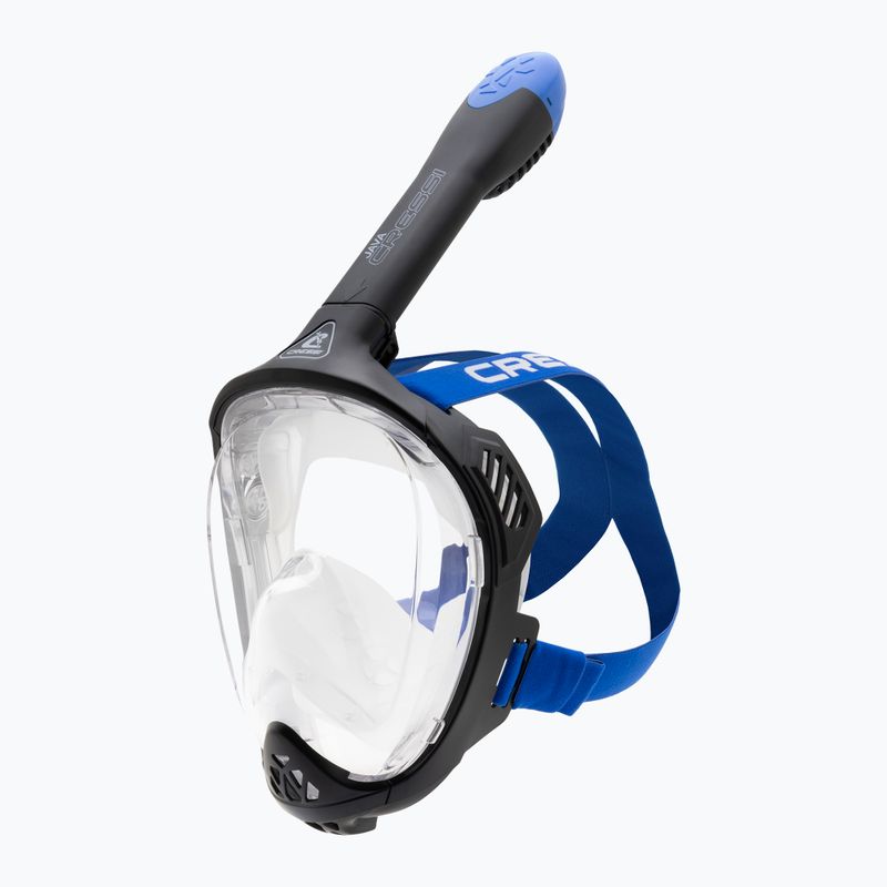 Celoobličejová šnorchlovací maska Cressi Java Full Face black/blue 2