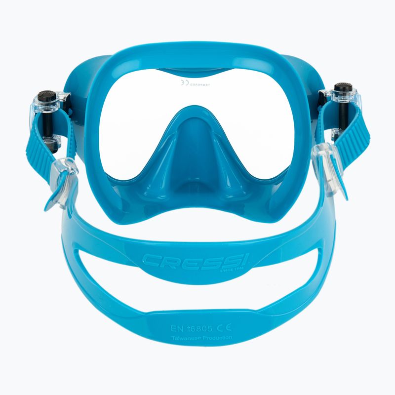 Potápěčská maska Cressi F1 Small turquoise 4