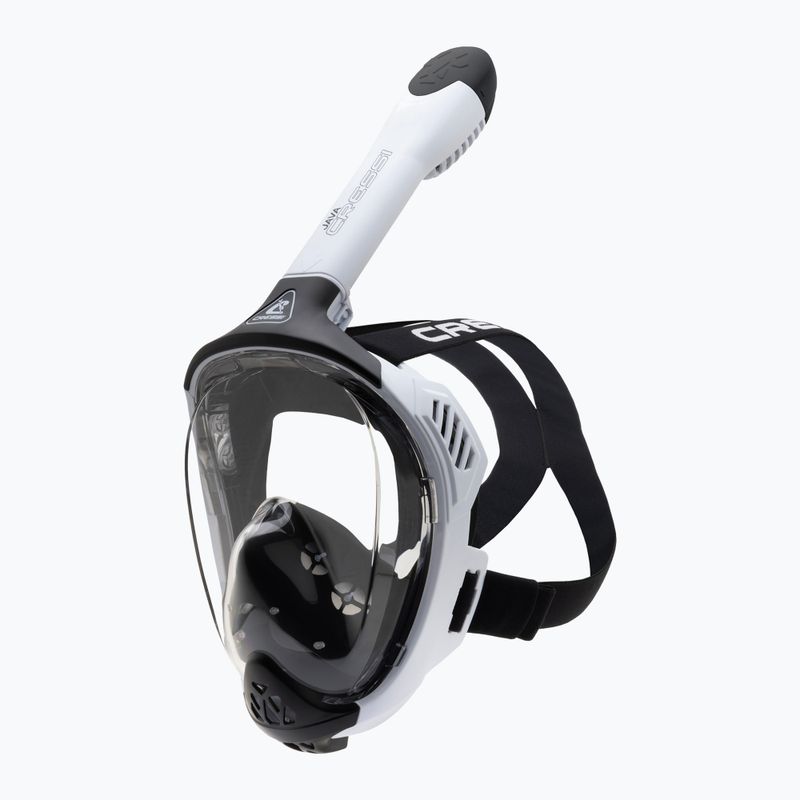 Celoobličejová šnorchlovací maska Cressi Java Full Face white/black 2