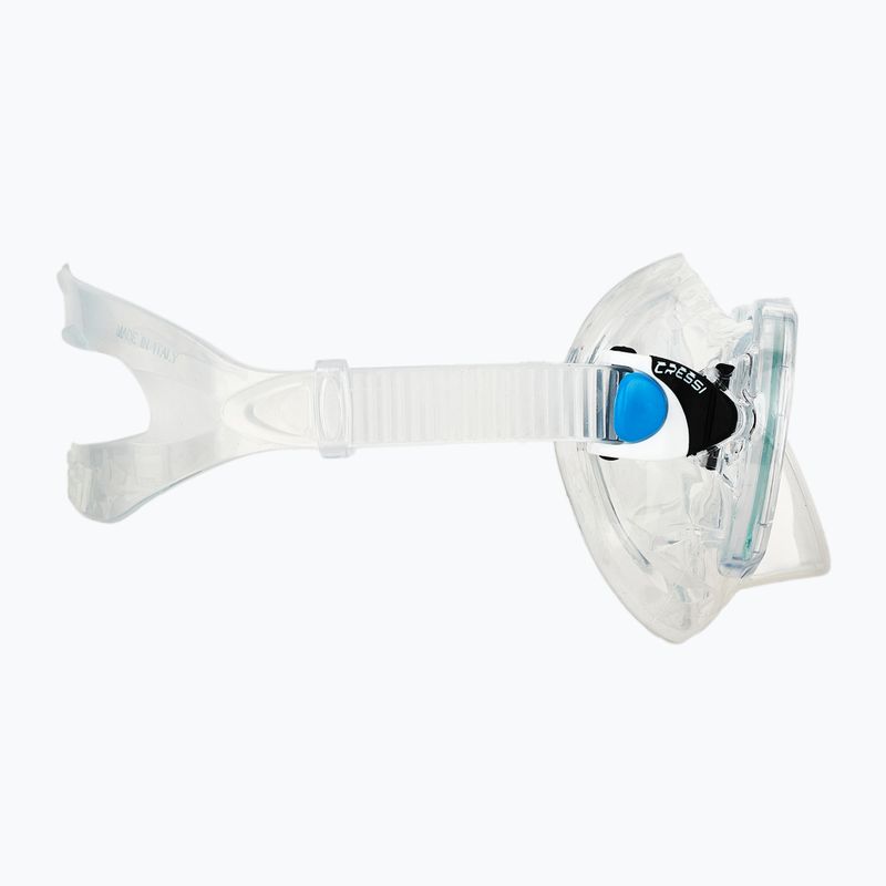 Potápěčská sada Cressi Marea + Seal Dry Jr clear/azure 5