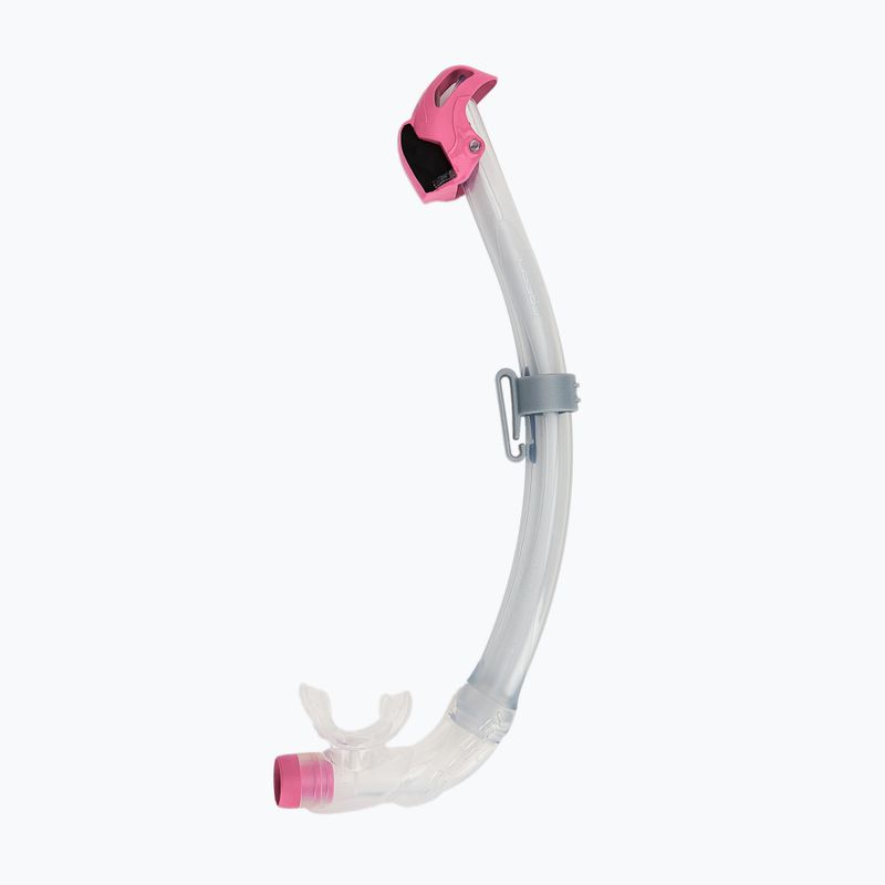Potápěčská sada Cressi Estrella + Seal Dry clear/pink 3