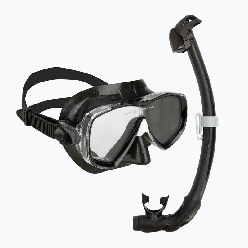 Potápěčská souprava Cressi Estrella + Seal Dry black/black