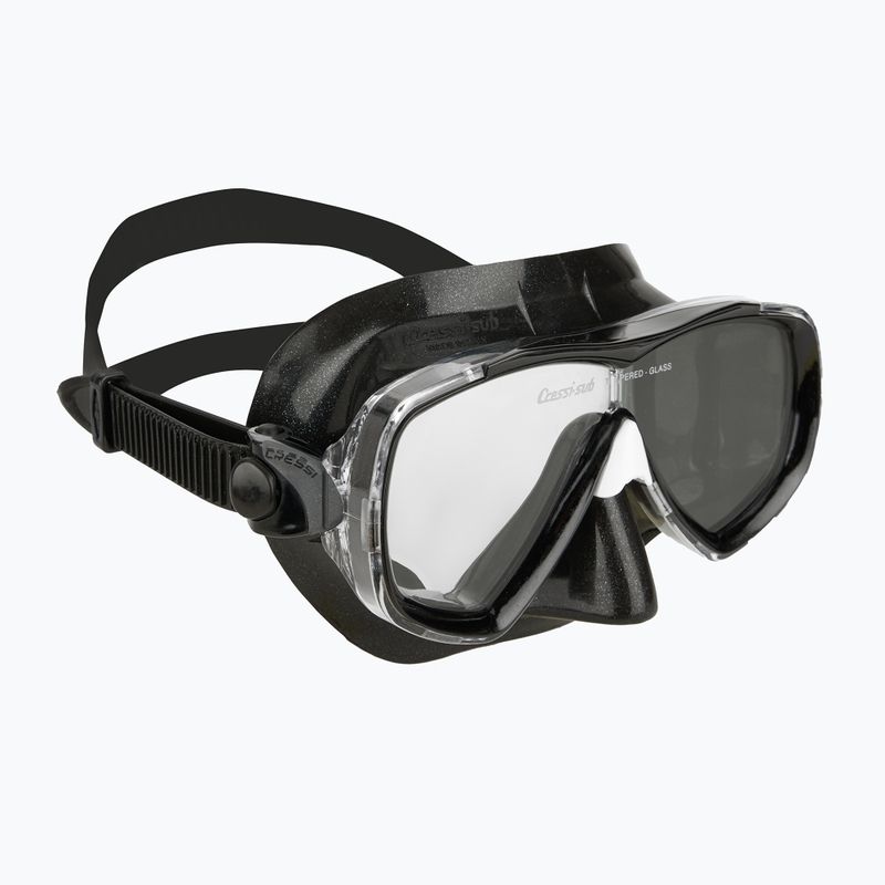 Potápěčská souprava Cressi Estrella + Seal Dry black/black 2