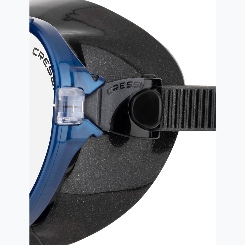 Potápěčská maska Cressi Ocean black/blue 4