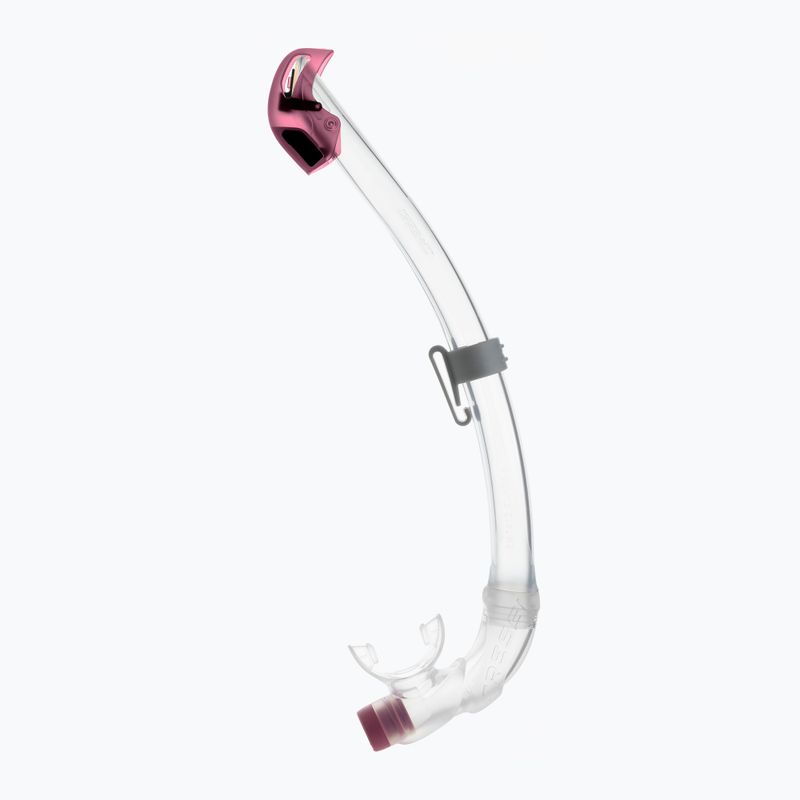 Dětský šnorchl Cressi Seal Dry clear/pink