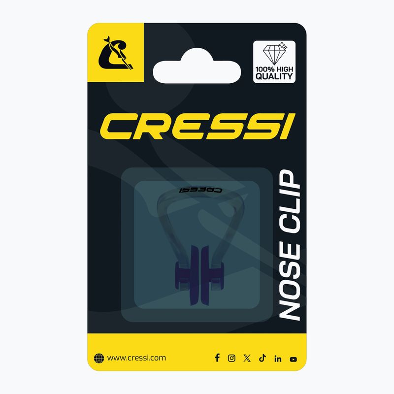 Klip na nos Cressi Comfort Nose Clip black 2