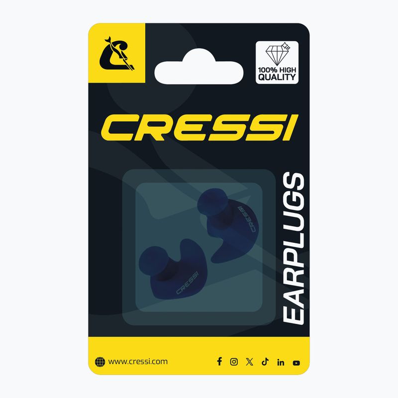 Špunty do uší Cressi Dry Ear Plugs black 2