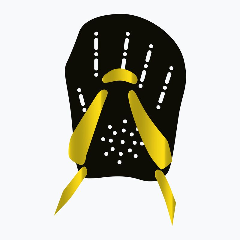 Plavecké packy Cressi Aqua Energy black/yellow 2