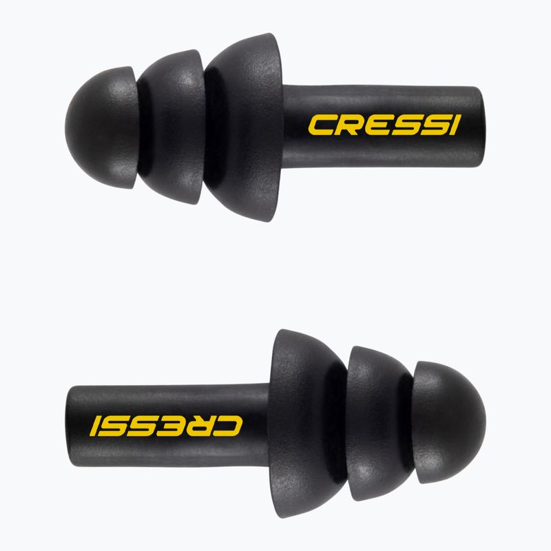 Špunty do uší + klip na nos Cressi Aqua Kit black 3