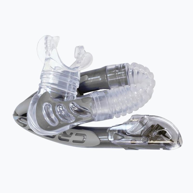 Šnorchl Cressi Alpha Ultra Dry clear/black/white 6