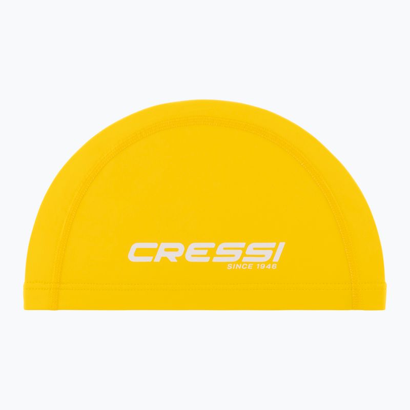 Plavecká čepice Cressi Senna yellow/white