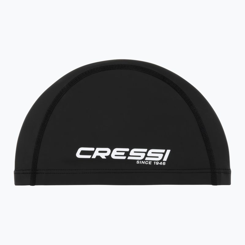 Plavecká čepice Cressi Senna black/white