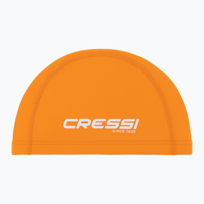 Plavecká čepice Cressi Senna orange/yellow