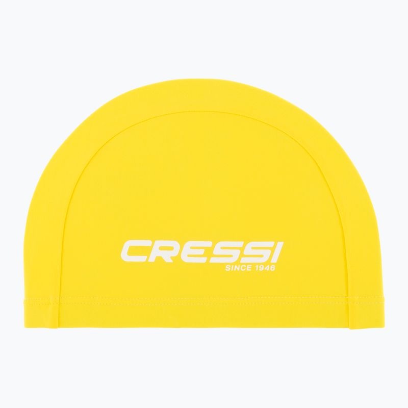 Plavecká čepice Cressi Tago yellow/whie