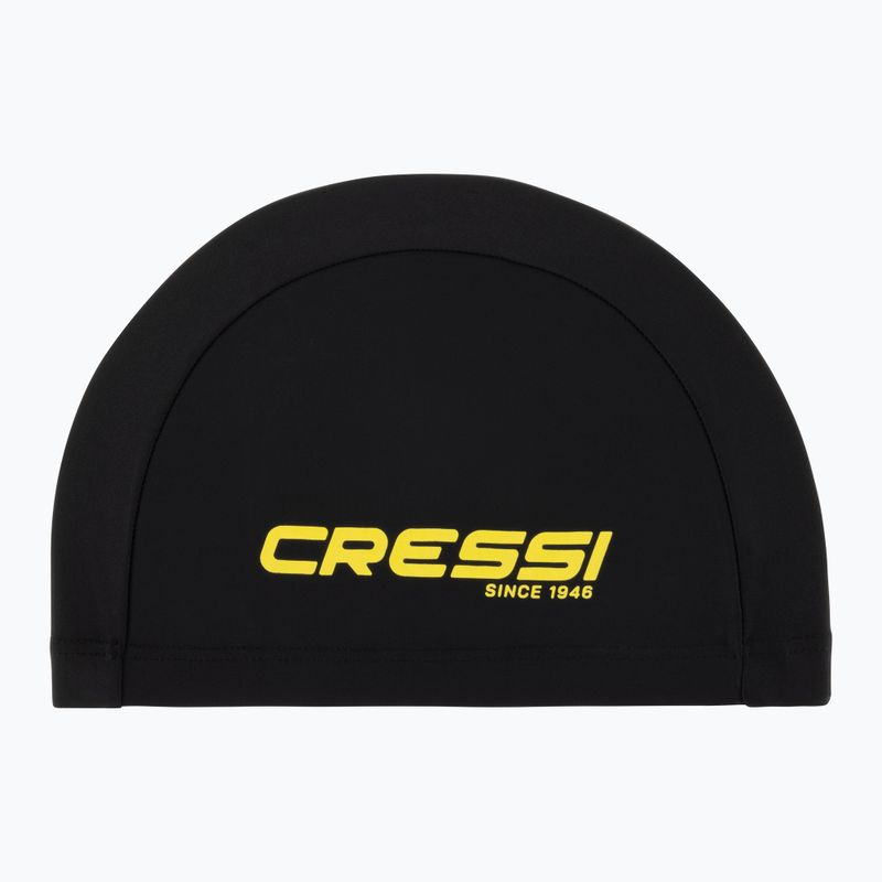 Plavecká čepice Cressi Tago black/yellow