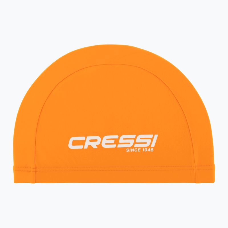 Plavecká čepice Cressi Tago orange/white