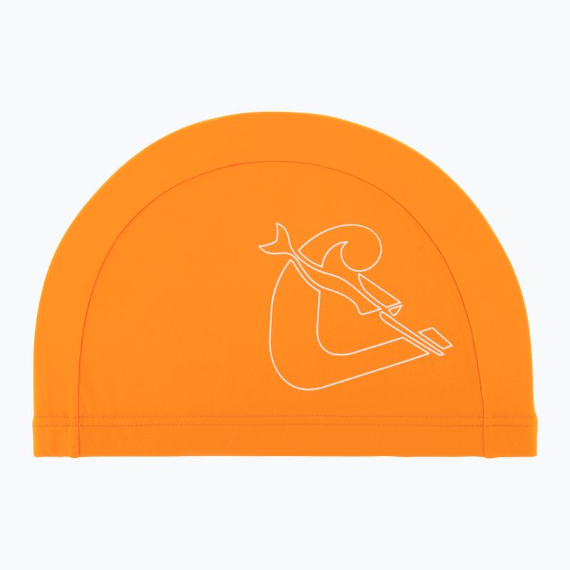 Plavecká čepice Cressi Tago orange/white 2