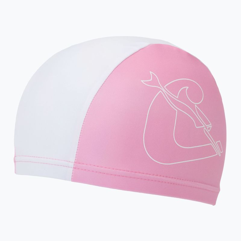 Plavecká čepice dziecięcy Cressi Tago pink/white 2