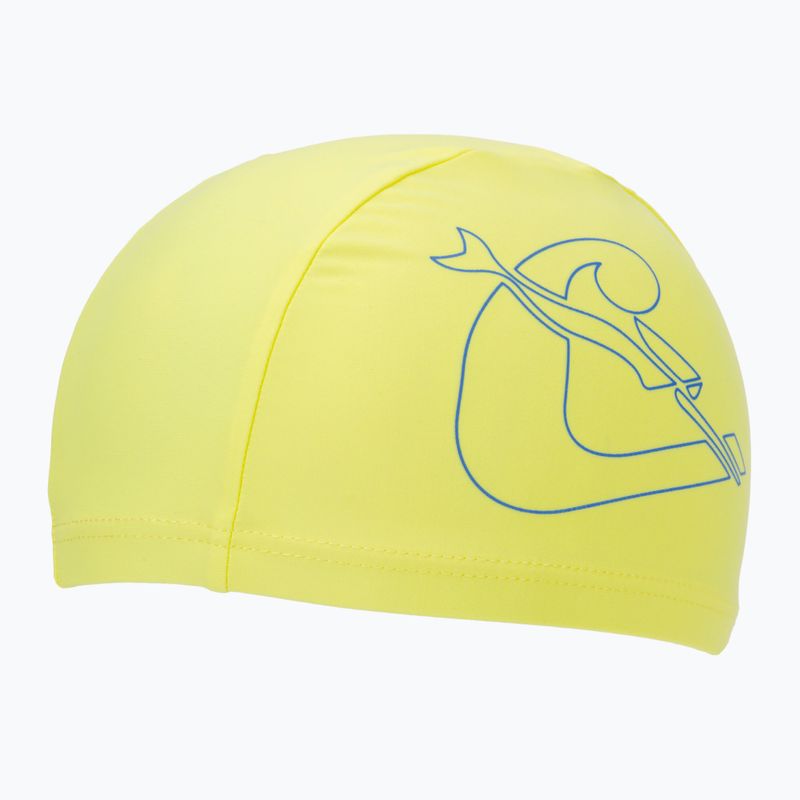 Plavecká čepice dziecięcy Cressi Tago lime/blue 2
