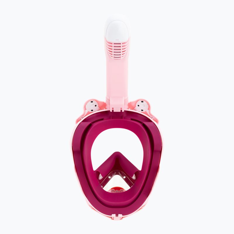 Dětská celoobličejová maska na šnorchlování Cressi Kiddy Full Face Jr pink/purple/white 6