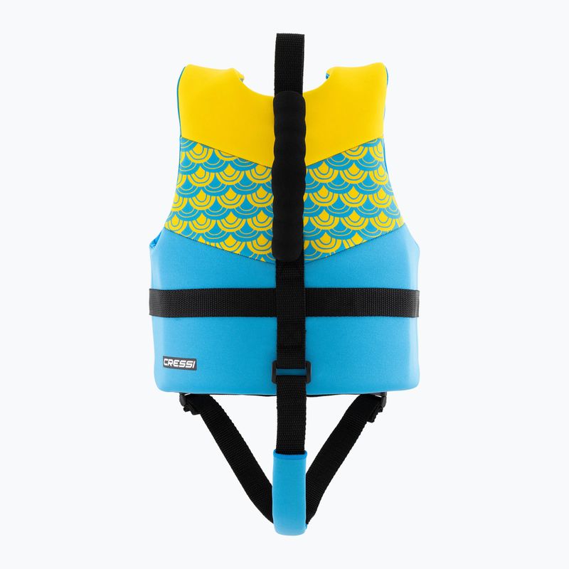 Dětská plavecká vesta Cressi Froggy azure/yellow 2