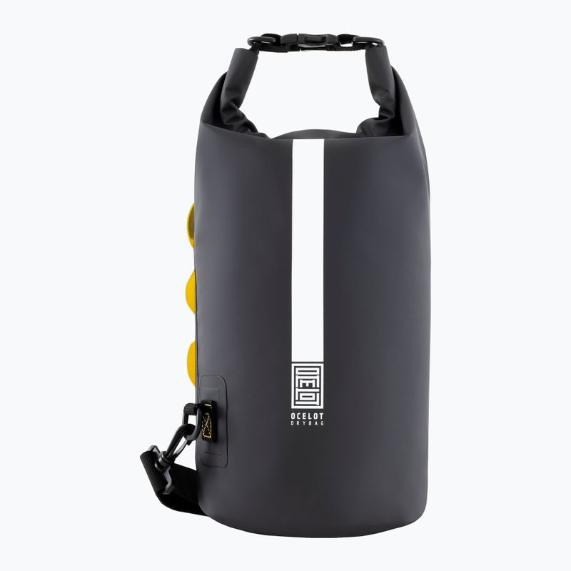Vodotěsný vak Cressi Ocelot Dry Bag 10 l black/yellow 2