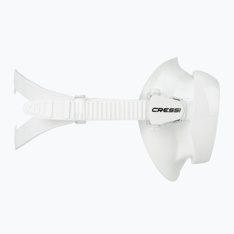 Dámská potápěčská maska Cressi Honey 420 UV white/white/yellow/blue 3