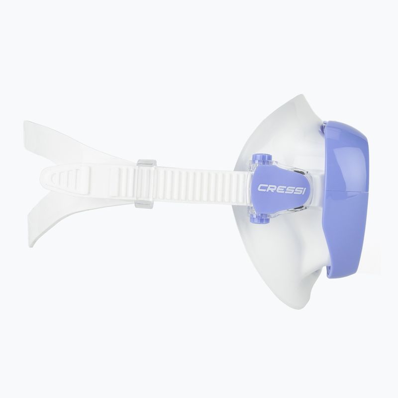 Dámská potápěčská maska Cressi Honey 420 UV white/lilac/blue/orange 3