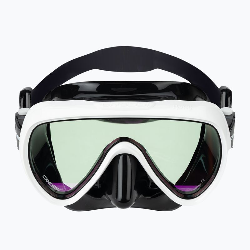 Dámská potápěčská maska Cressi Honey 420 UV black/white/blue/orange 2