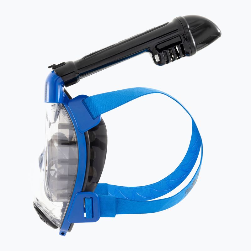 Celoobličejová maska na šnorchlování Cressi Komodo Full Face blue/black 6