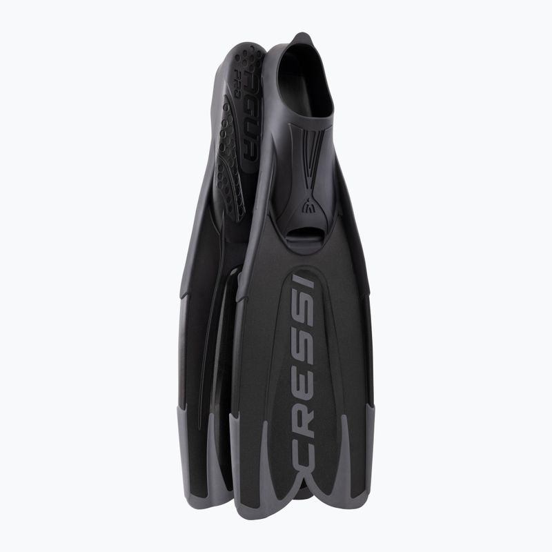 Ploutve na šnorchlování Cressi Agua Pro black 5