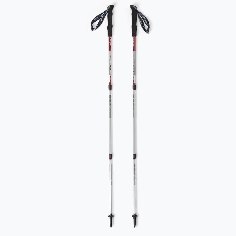 Hole na nordic walking Masters Trekking Pole Summit Light červené 01S4419