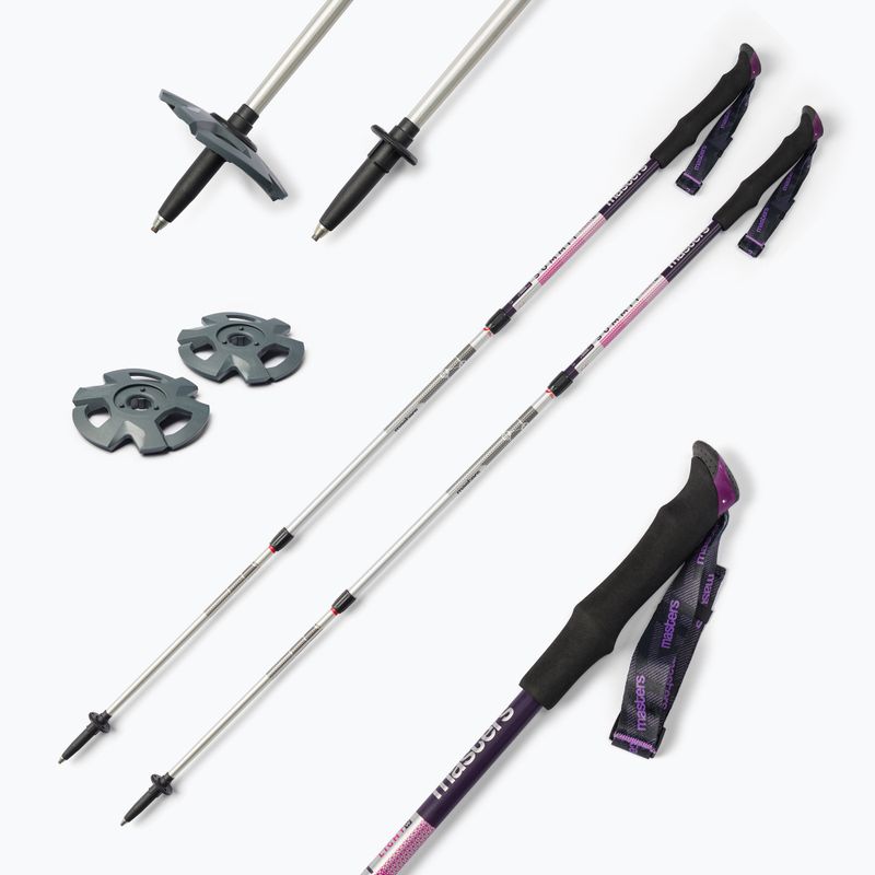 Dámské trekové hole Masters Trekking Pole Summit Light Woman stříbrné 01S4619 7