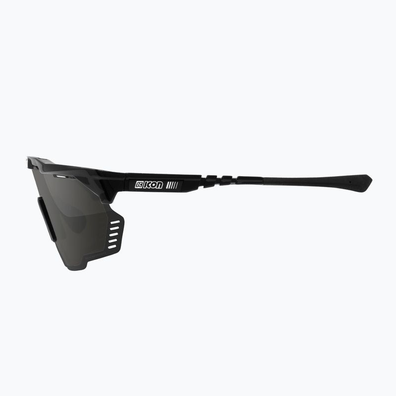 Sluneční brýle SCICON Aeroshade Kunken black gloss/scnpp photocromic silver 4