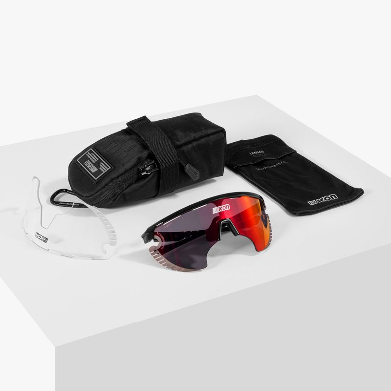 SCICON Aerowing Lamon white gloss/scnpp multimirror red cyklistické brýle EY30060800 7