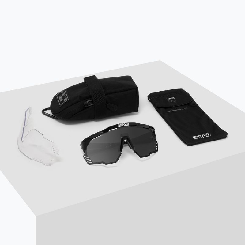 SCICON Aeroshade Kunken carbon matt/scnpp multimirror silver sluneční brýle EY31081200 6