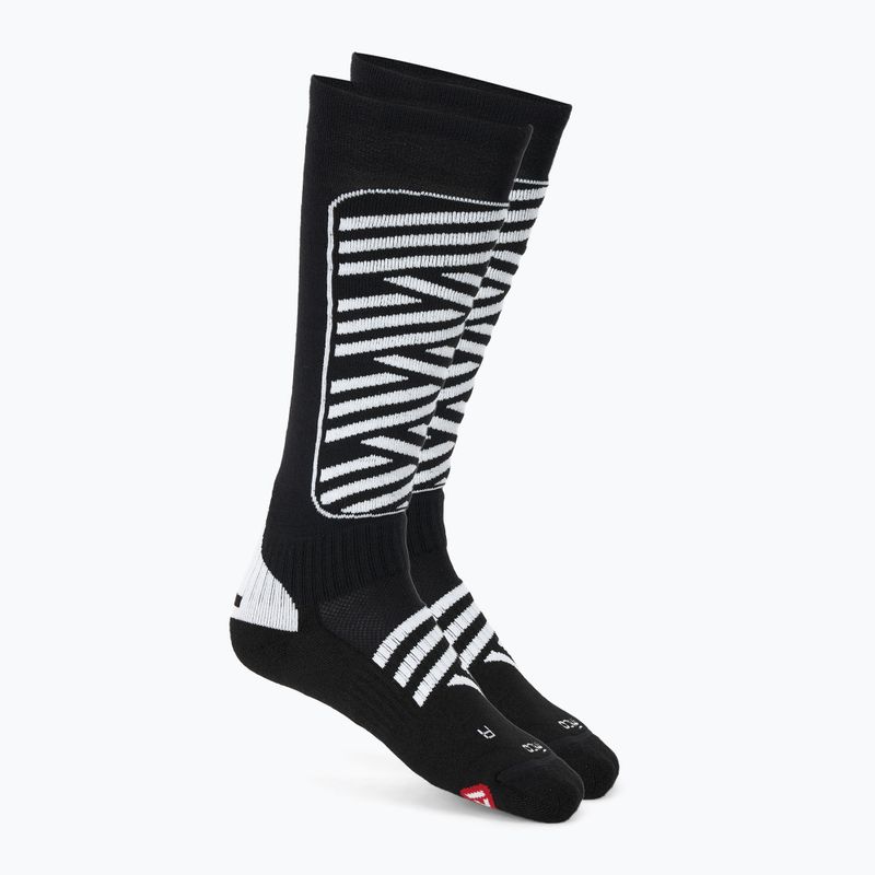 Lyžařské ponožky Mico Heavy Weight Superthermo Primaloft Merino Ski black white