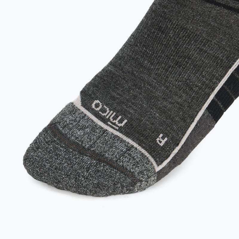 Lyžařské ponožky Mico Medium Weight Superthermo Natural Marino Ski anthracite melange 3