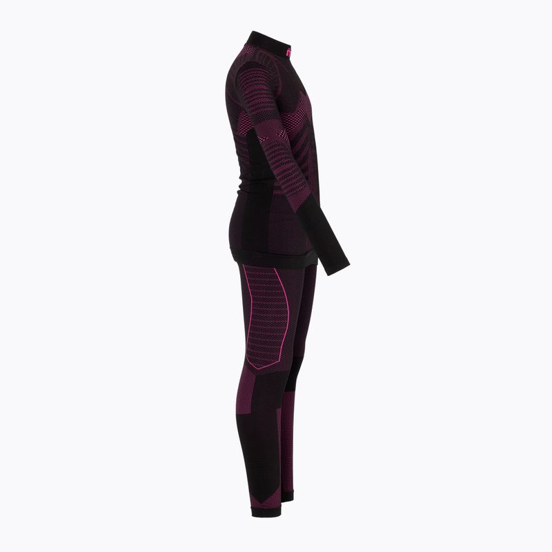 Dětské termoprádlo Mico Extra Dry Kit černo-růžová BX02826 3