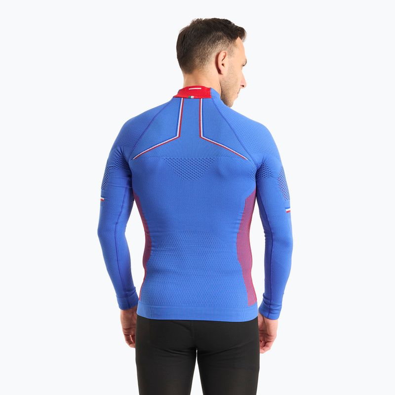 Pánská termoakční mikina Mico M1 Mock Neck cobalto 2