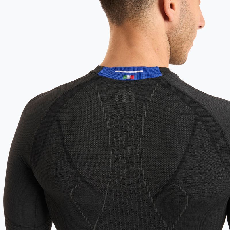 Pánské termoakční tričko Mico Odor Zero Round Neck nero 3